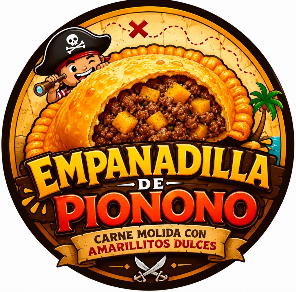 Empanadilla de Pionono Carne Molida con Amarillitos Dulces